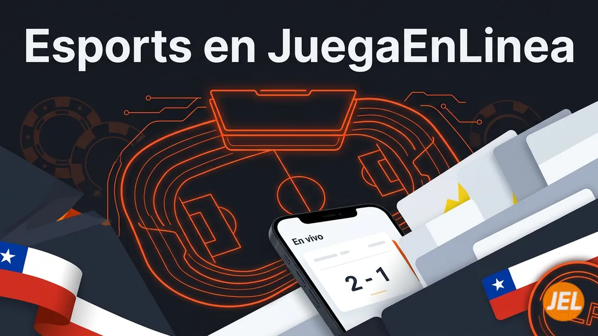 Apuestas de esports y virtuales disponibles en JuegaEnLinea Chile