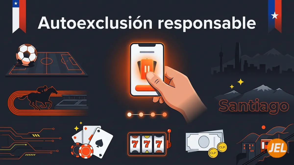 Autoexclusión responsable en JuegaEnLinea Chile: plazos y cómo solicitarla