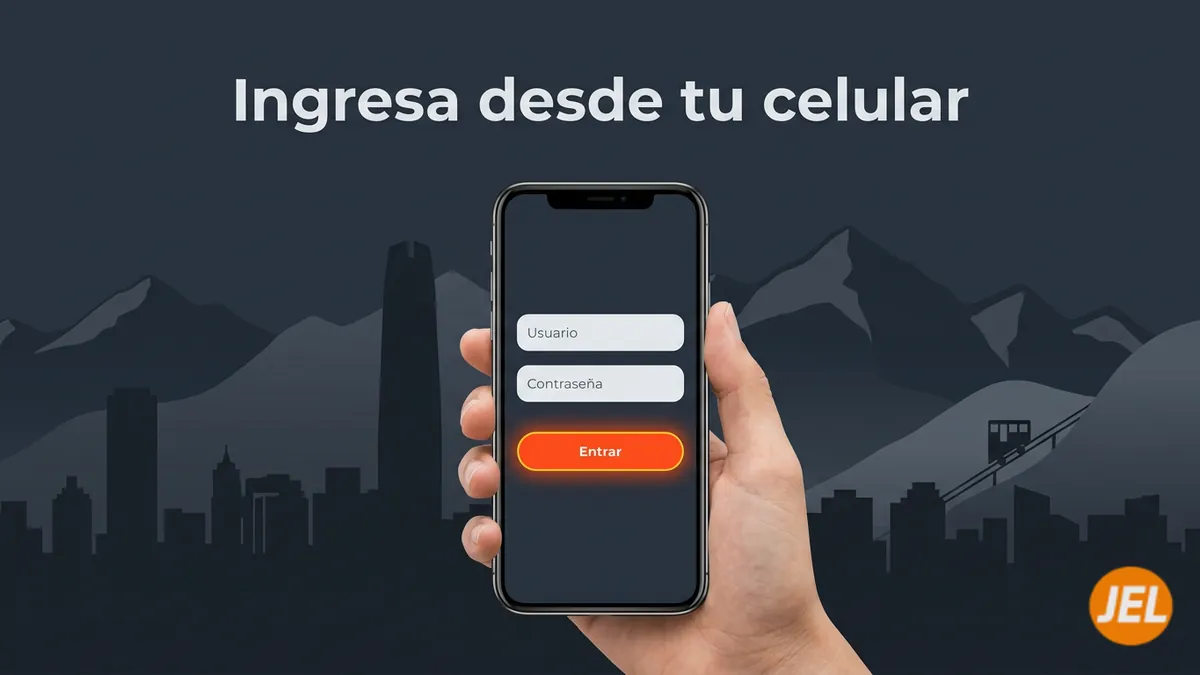 Iniciar sesión en JuegaEnLinea Chile desde el celular por navegador