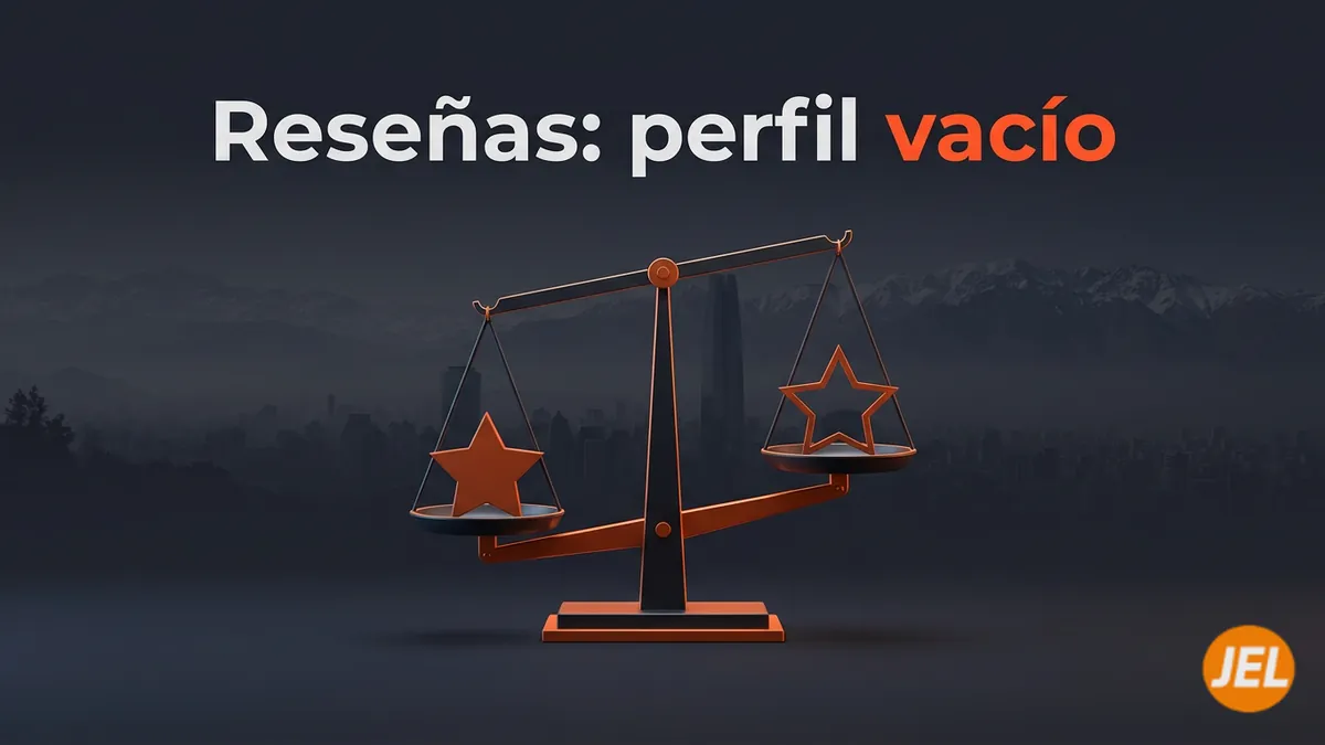Balanza y estrellas que representan el perfil de reseñas externas de JuegaEnLinea, aún sin opiniones